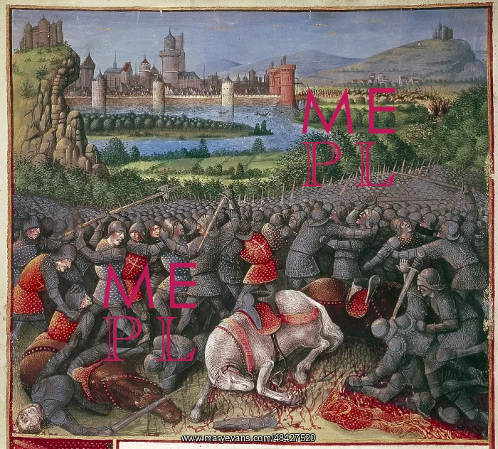 : Crusaders (1096-1291). From Passaiges d'outremer : Crusaders (1096-1291). From Passaiges d'outremer