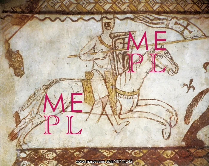 : Crusades. Knight of the Templar Chapel. Romanesque : Crusades. Knight of the Templar Chapel. Romanesque