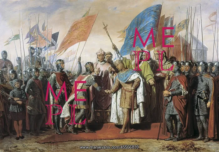  : Crusades. Meeting between Philippe August and