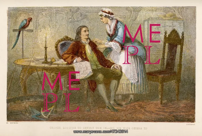 : CRUSOE AND HIS WIFE : CRUSOE AND HIS WIFE
