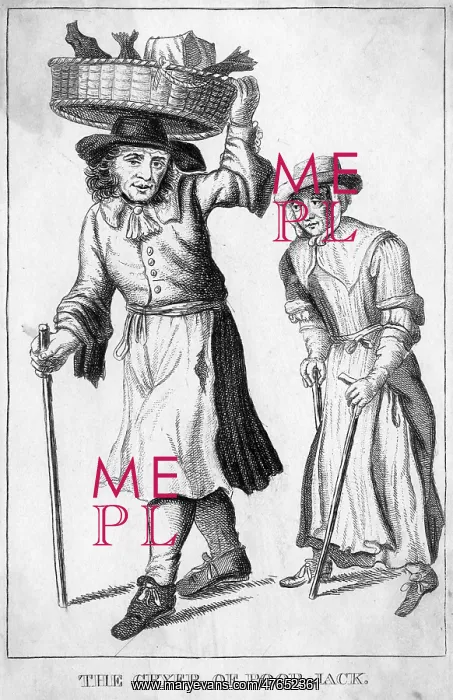 : Cryer of Poor Jack, 1813 : Cryer of Poor Jack, 1813