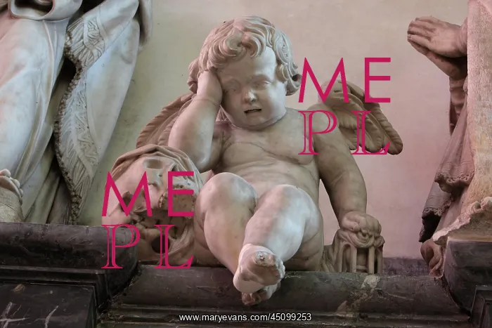 : Crying angel sculpture, Amiens Cathedral, Picardy, France : Crying angel sculpture, Amiens Cathedral, Picardy, France