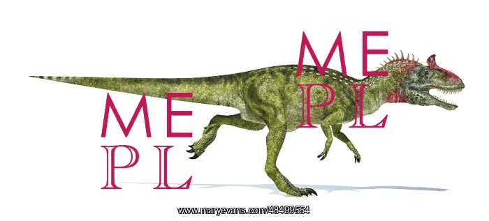 : Cryolophosaurus dinosaur on white background : Cryolophosaurus dinosaur on white background