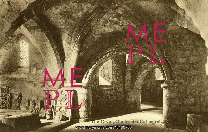  : The Crypt, Gloucester Cathedral, Gloucestershire