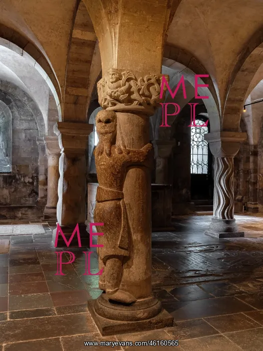: Crypt, Lund Cathedral, Lund, Sweden : Crypt, Lund Cathedral, Lund, Sweden