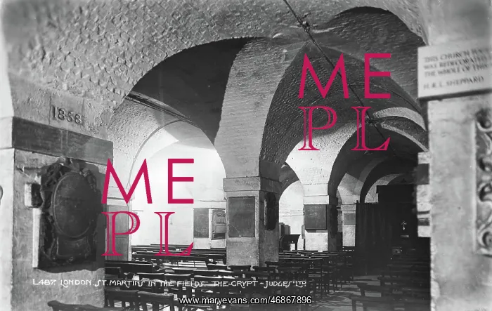 : The Crypt of St. Martin-in-the-Fields : The Crypt of St. Martin-in-the-Fields