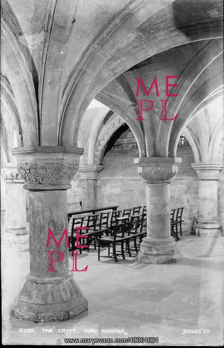 : The Crypt of York Minster : The Crypt of York Minster