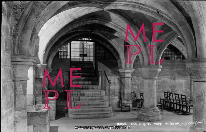 : The Crypt of York Minster : The Crypt of York Minster