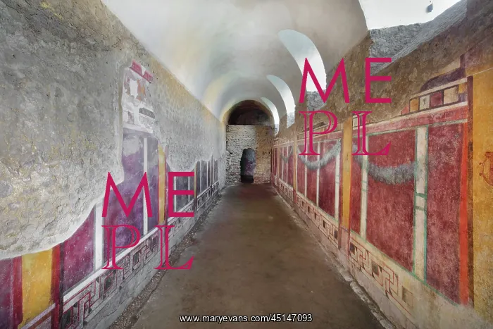 : Cryptoporticus, House of the Cryptoporticus, Pompeii, Italy : Cryptoporticus, House of the Cryptoporticus, Pompeii, Italy