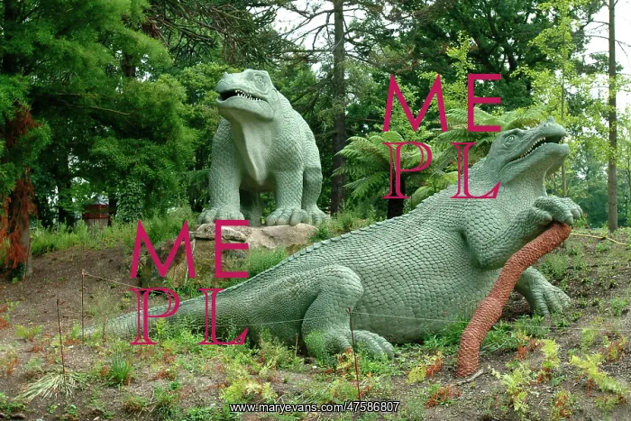 : Crystal Palace Dinosaur Models : Crystal Palace Dinosaur Models