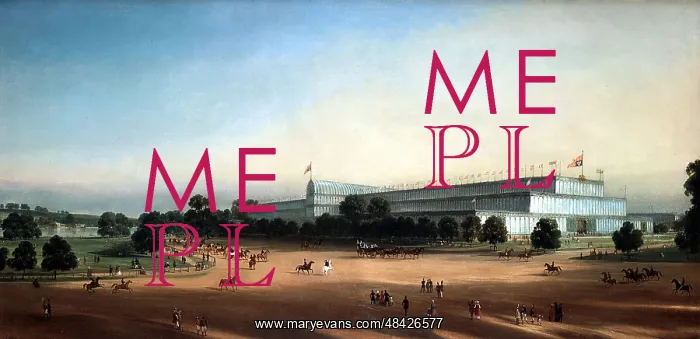: Crystal Palace, Hyde Park, iron-framed glass : Crystal Palace, Hyde Park, iron-framed glass