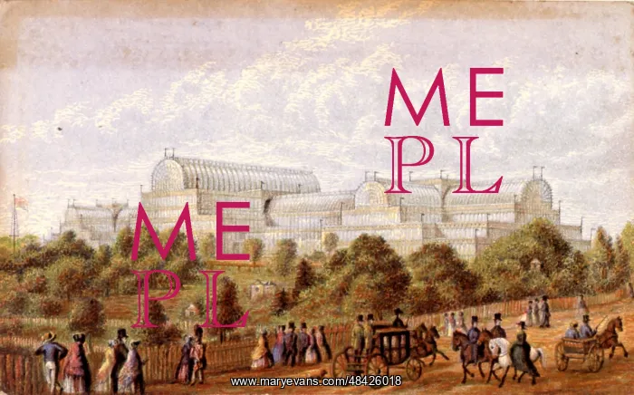  : Crystal Palace, Hyde Park, London, England. Building