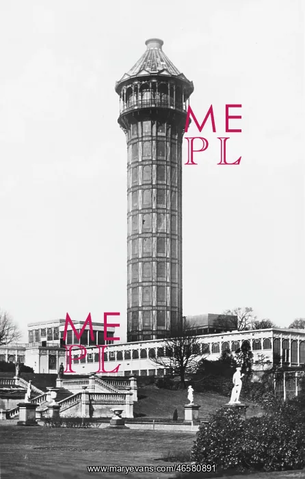 : Crystal Palace at Sydenham - The North Tower : Crystal Palace at Sydenham - The North Tower