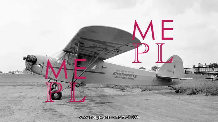 : Cub Aircraft Corporation of Hamilton, J3, Piper Cub, CF-DSA : Cub Aircraft Corporation of Hamilton, J3, Piper Cub, CF-DSA