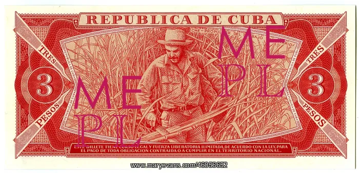  : Cuban banknote