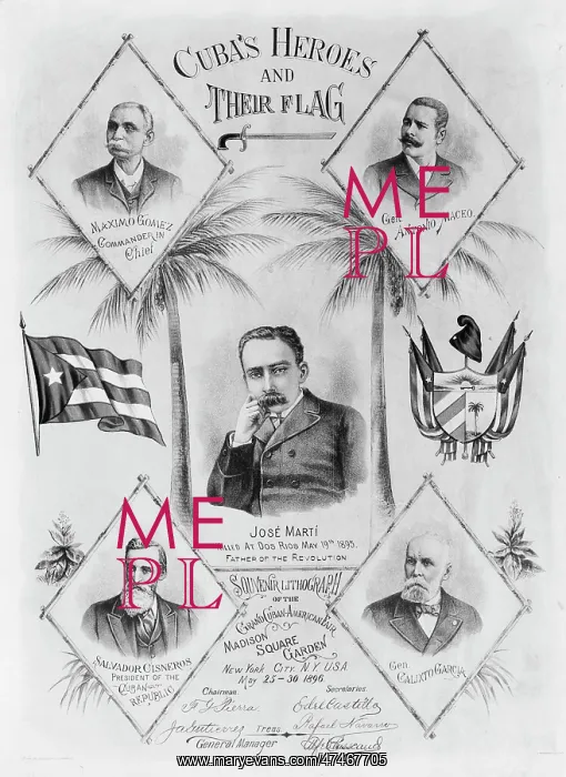 : Cuba's heroes and their flag : Cuba's heroes and their flag