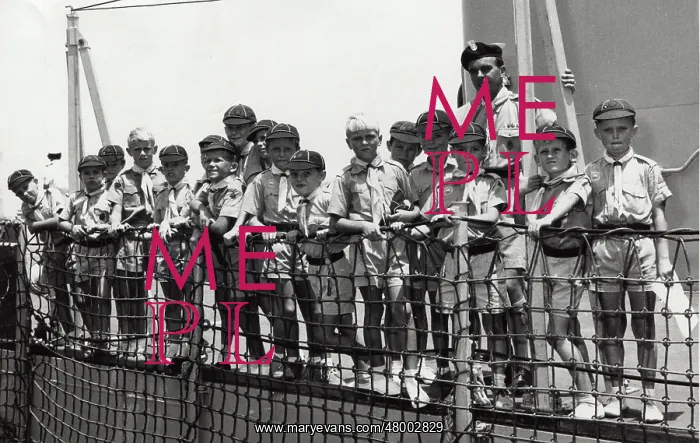 : Cubs on Royal Navy ship : Cubs on Royal Navy ship