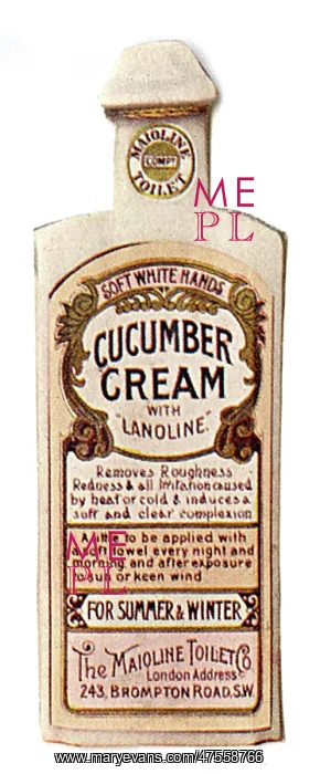 : Cucumber cream : Cucumber cream