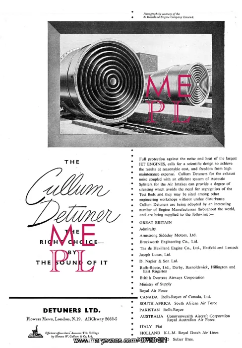 : Cullum Detuners : Cullum Detuners
