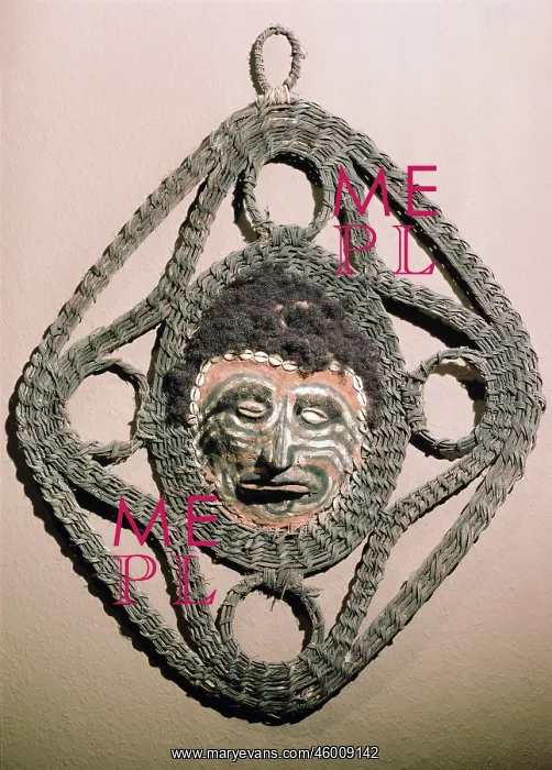  : cult mask. eras, Papua New Guinea, cult mask, tortoise shell