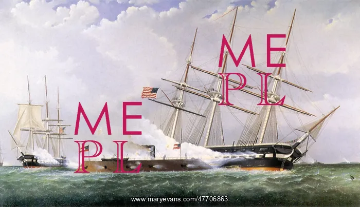 : Cumberland vs. Merrimac : Cumberland vs. Merrimac