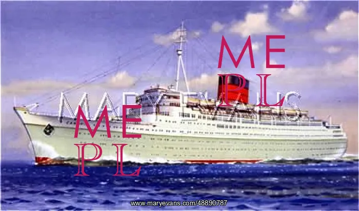 : CUNARD CARONIA : CUNARD CARONIA