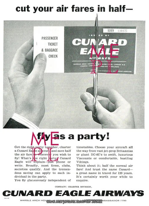 : Cunard Eagle Airways : Cunard Eagle Airways