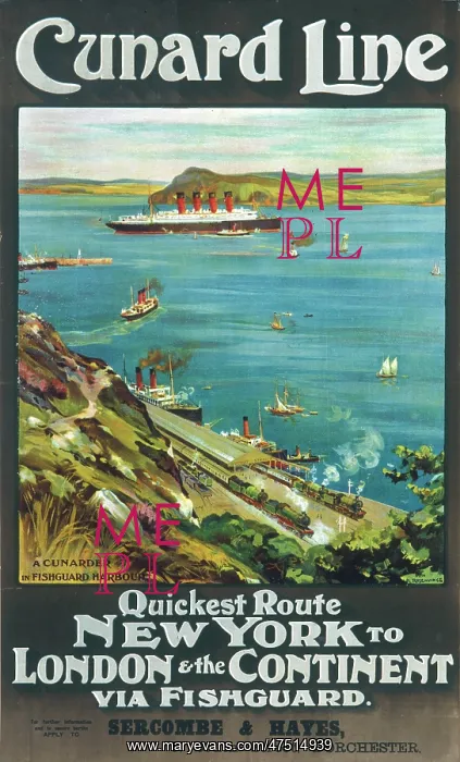 : Cunard Line to New York : Cunard Line to New York