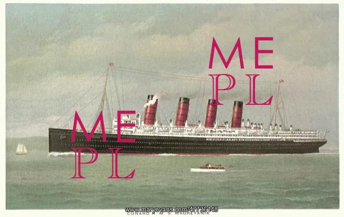 : Cunard R.M.S. Mauretania : Cunard R.M.S. Mauretania