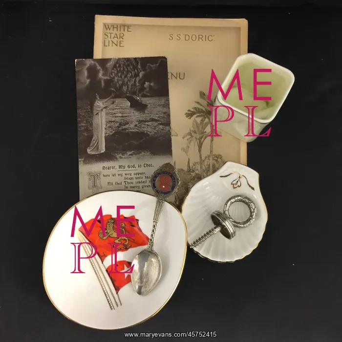 : Cunard White Star, assorted items : Cunard White Star, assorted items