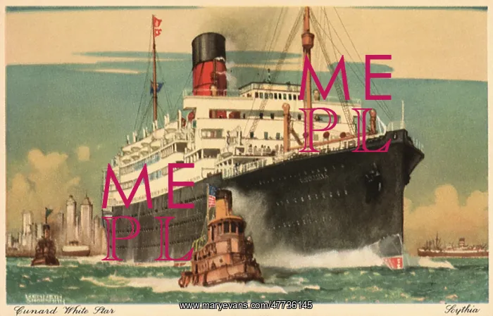 : Cunard White Star Scythia : Cunard White Star Scythia