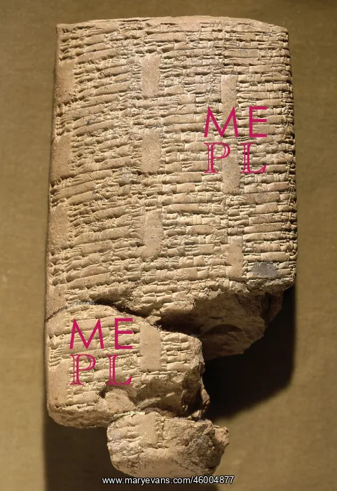 : Cuneiform writing : Cuneiform writing