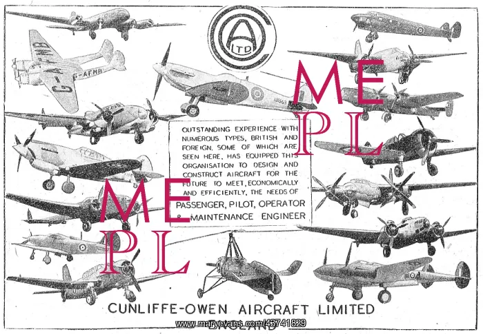  : Cunliffe-Owen Achievements