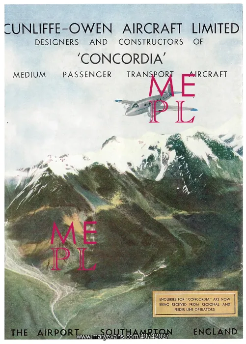 : Cunliffe-Owen Concordia : Cunliffe-Owen Concordia