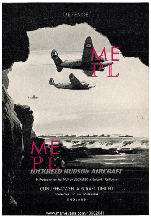 : Cunliffe-Owen - Lockheed Hudson : Cunliffe-Owen - Lockheed Hudson