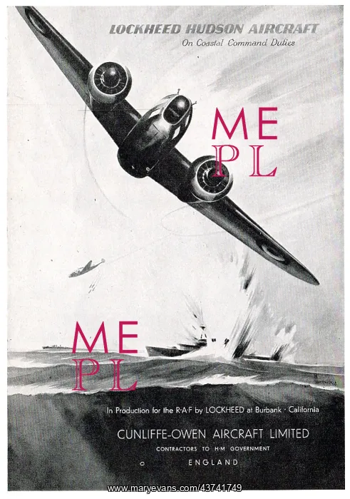 : Cunliffe-Owen - Lockheed Hudson : Cunliffe-Owen - Lockheed Hudson