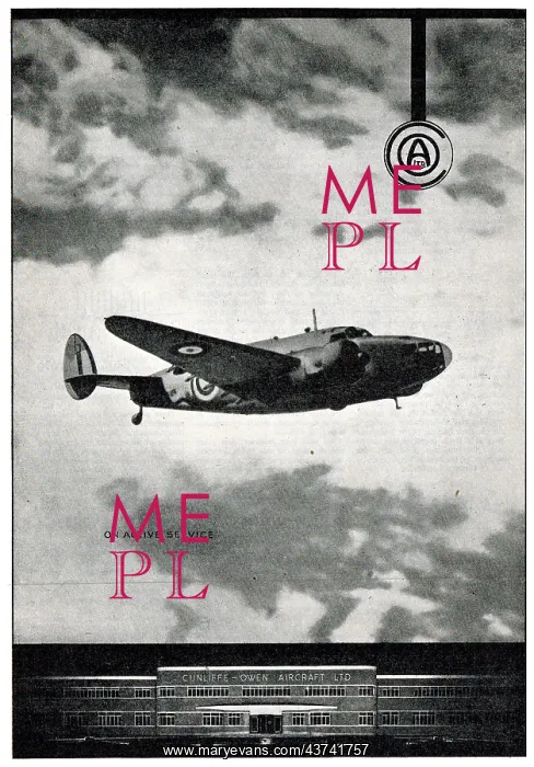 : Cunliffe-Owen - Lockheed Hudson : Cunliffe-Owen - Lockheed Hudson