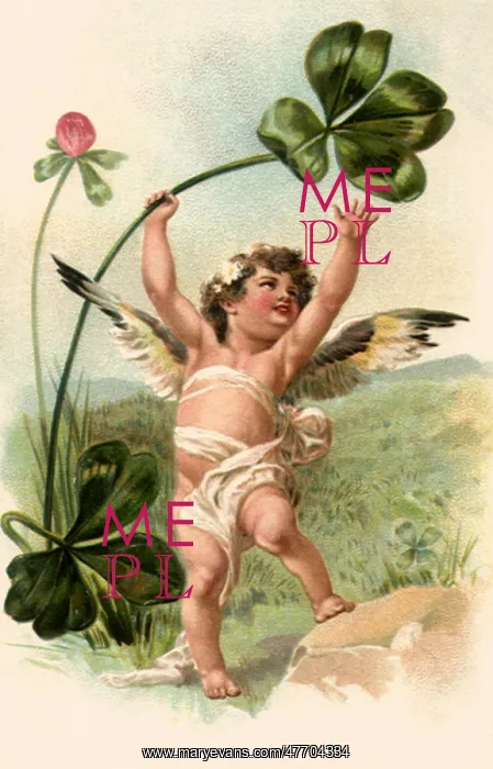  : Cupid with Large Clover