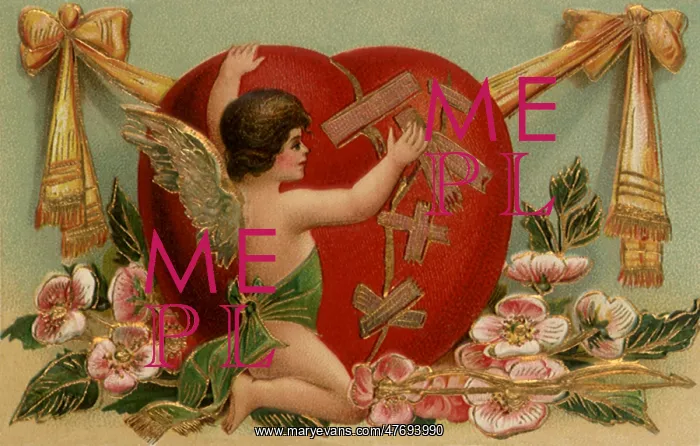  : Cupid mending a Broken Heart