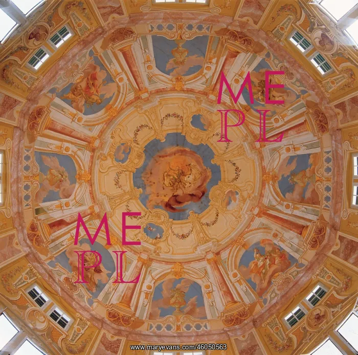 : Cupola of the garden pavilion in the Admont monastery : Cupola of the garden pavilion in the Admont monastery