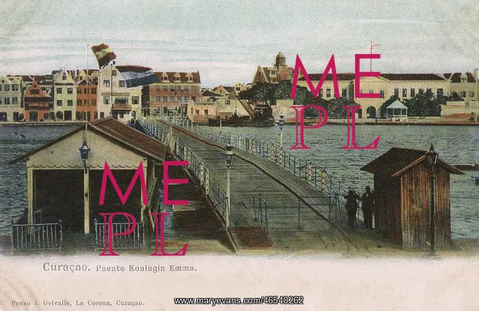 : Curacao - Queen Emma Bridge : Curacao - Queen Emma Bridge