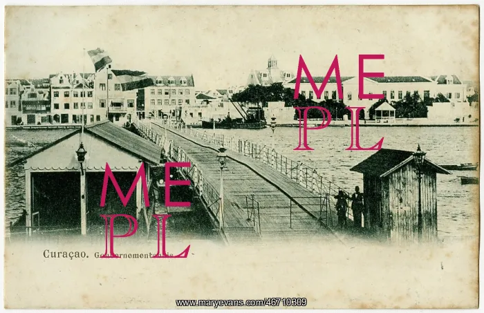 : Curacao - Queen Emma Bridge : Curacao - Queen Emma Bridge