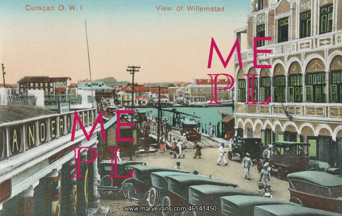 : Curacao - Willemstad - Queen Emma Bridge : Curacao - Willemstad - Queen Emma Bridge