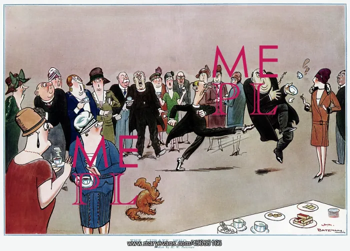 : The Curate who saw red by H. M. Bateman : The Curate who saw red by H. M. Bateman