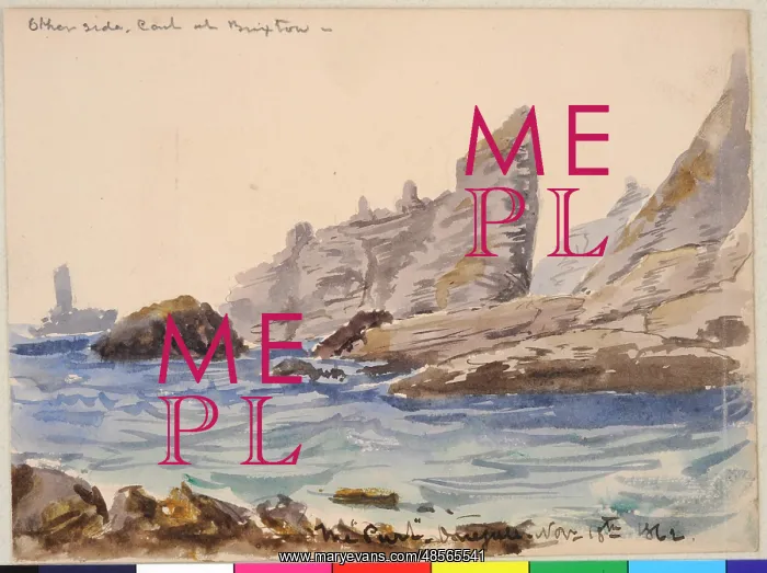 : The Curl, Donegal; verso, Cart at Buxton : The Curl, Donegal; verso, Cart at Buxton