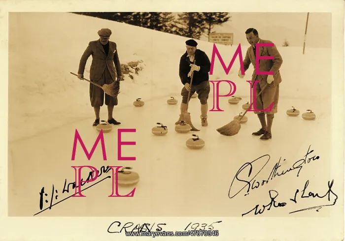  : Curling at Crans Montana, Switzerland