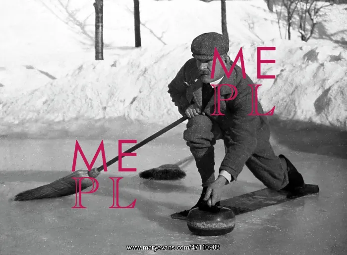  : Curling, Scotland, early 1900s