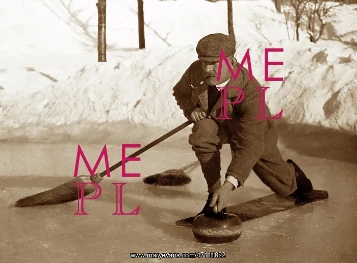  : Curling, Scotland, early 1900s