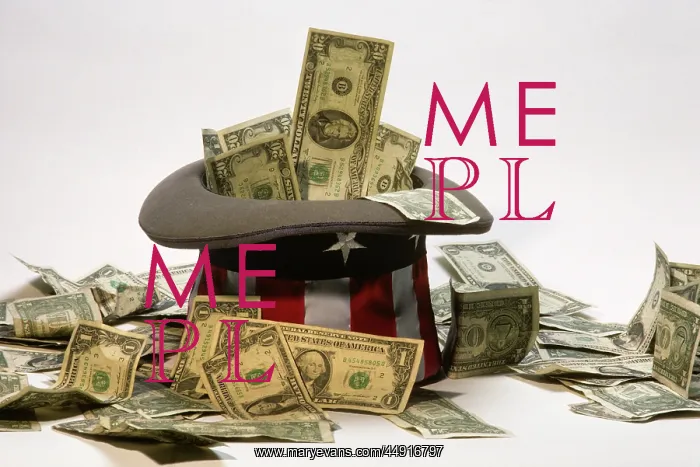  : CURRENCY AND UNCLE SAM HAT