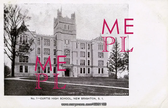 : Curtis High School, New Brighton, NY, Staten Island, USA : Curtis High School, New Brighton, NY, Staten Island, USA